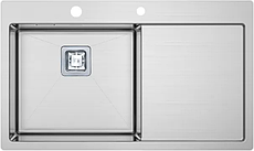Кухонна мійка Fabiano TOP 79 Left (79x51) 1.2 мм 8216.401.0698