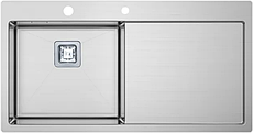 Кухонна мійка Fabiano TOP 89 Left (89x51) 1.2 мм 8216.401.0742