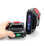 Акумуляторна міні-пила Bosch GSR190W8  з індикатором заряду (24V, 5Аh) АКБ гілкоріз Bosch, фото 9