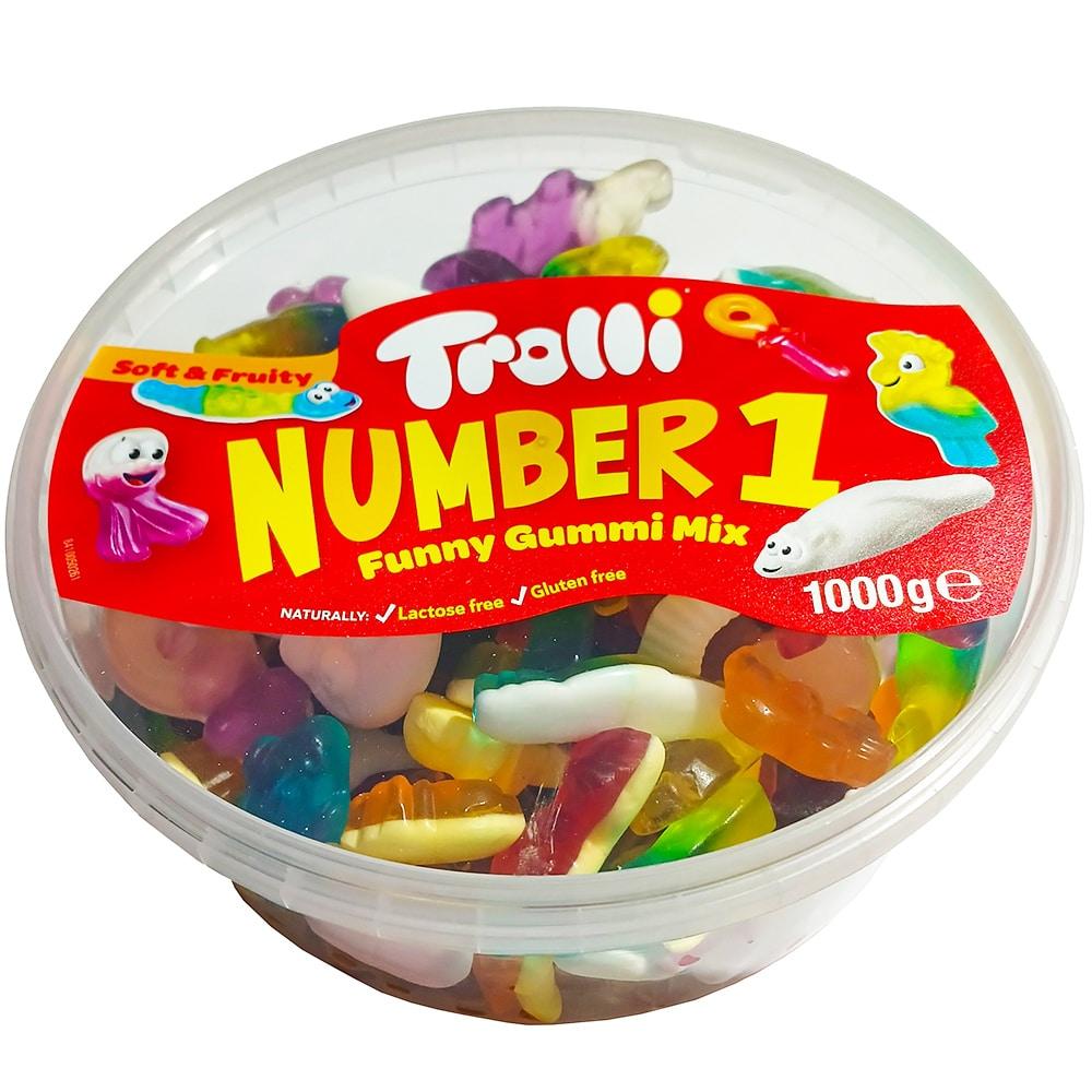 Желейкі Trolli Number One Асорті 1кг