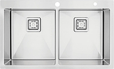 Кухонна мійка Fabiano TOP 86x2 (86x51) 1,20 мм 8216.401.0923