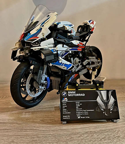 Конструктор Technic мотоцикл BMW M 1000RR 1920 деталей совместимый с ...