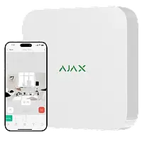 Ajax NVR (8ch) (8EU) white Мережевий відеореєстратор