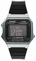 Наручные часы Casio W-217HM-7B мужские женские черные, серебристые | оригинал, гарантия