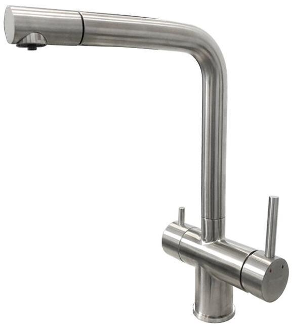 Кухонний змішувач Fabiano FKM 31.16P SS Inox 8231.401.0766, фото 1