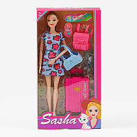 Лялька 51819 (60/2) висота 30 см, 4 домашні улюбленці, знімний одяг та взуття, в коробці