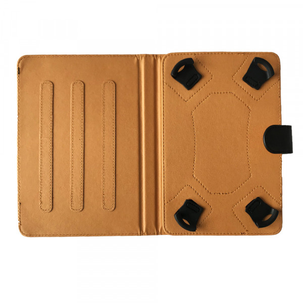 Универсальный чехол для планшетов 7-8 обложка кейс с карманом черный - фото 2 - id-p454726336