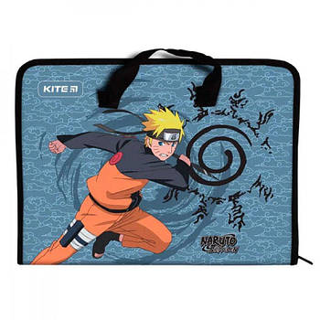 Портфель пластиковий А4 Kite Naruto NR23-202 на блискавці 1 відділення NR23-202