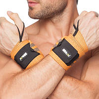 Бинты кистевые для запястий для тяжелой атлетики и пауэрлифтинга (2 шт) Бинты для жима Оранжевый (A/S)