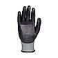 Рукавиці трикотажні "Антипоріз" сірі з PU покриттям SIZAM арт. 34010, фото 2