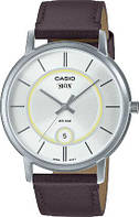 Часы Casio Collection MTP-B120L-7A наручные мужские с кожаным ремешком | оригинал, гарантия