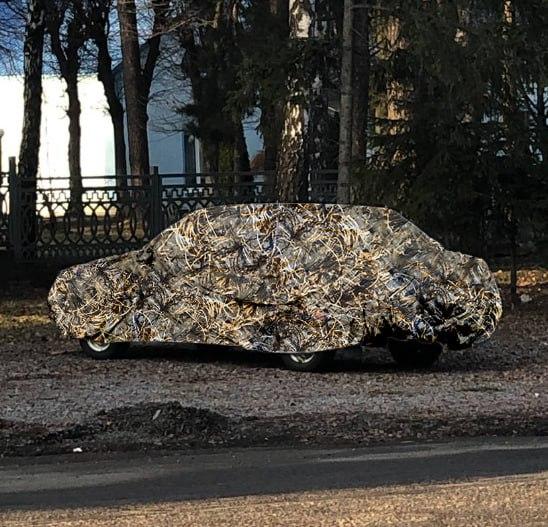 Маскировочный чехол для автомобиля, Защитный тент без основы на машину и военную технику под заказ