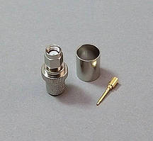 Роз'єм SMA-male (штир) під кабель RG-8/RG-213/LMR400, Crimp (обжим)