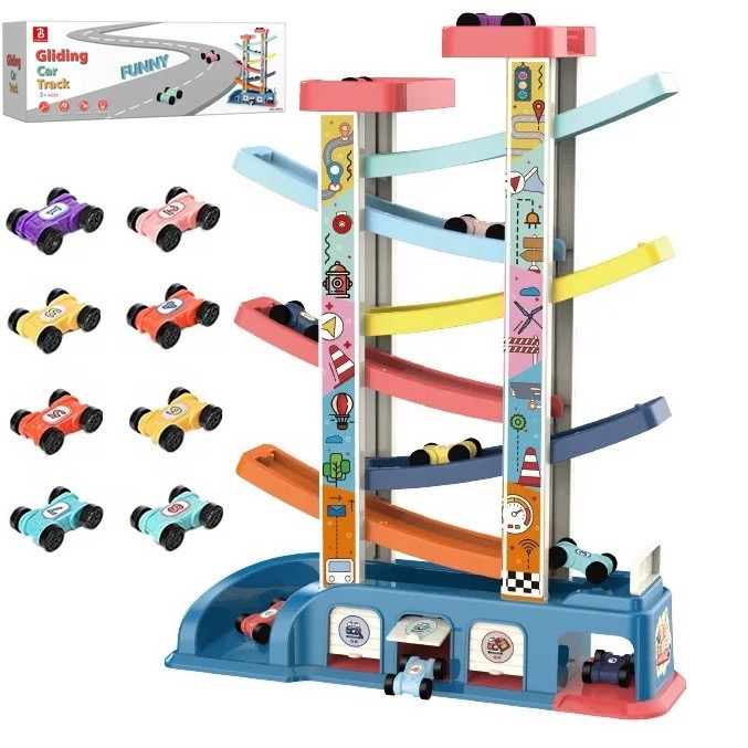 Багаторівневий спуск — трек із машинками арт. 9905, фото 1