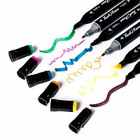 Набор скетч маркеров для рисования Touch 120 шт./уп. двусторонние профессиональные фломастеры FV-703 для