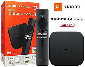 TV-приставка Xiaomi Mi Box S 4K 2nd Gen 2/8GB (MDZ-28-AA) (2023) SmartTV