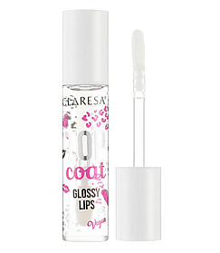 Claresa Top Coat Glossy Lips Глянсове прозоре покриття для губ, 5 ml