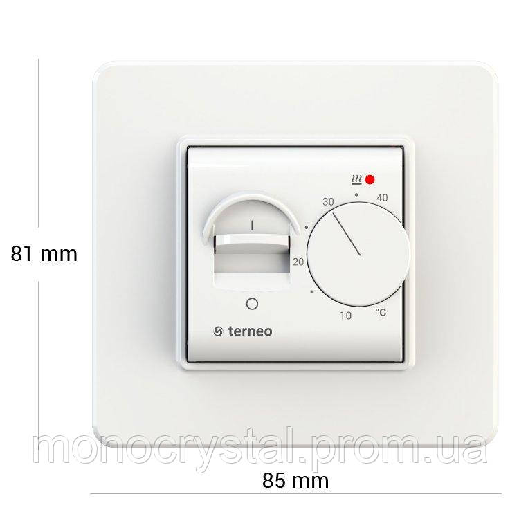 Терморегулятор Terneo MEX Unic для теплого пола - фото 2 - id-p1630138190