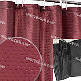 Шторка для ванної кімнати "Піка" Shower Сurtain, жовта однотонна 180х180 см., фото 7