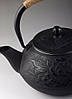 Чайник чавунний "Півонія" 1200мл (заварювальний чайник), фото 8