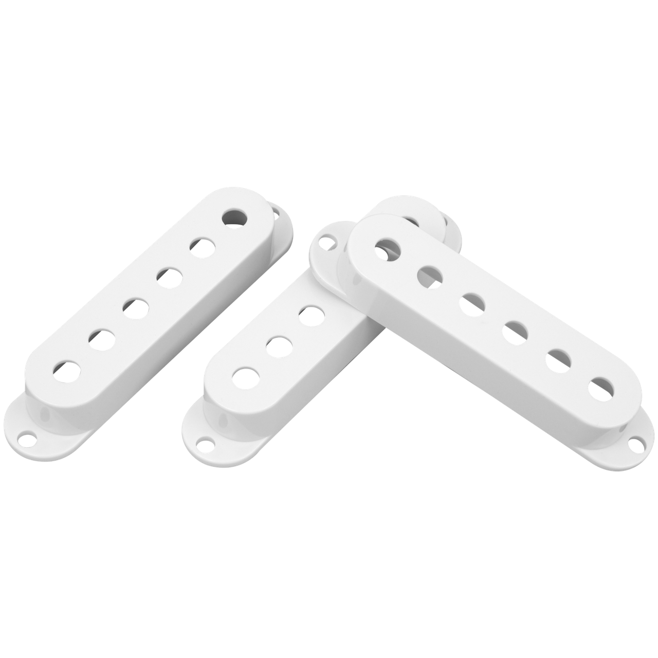 Кришки для синглових звукознімачів DIMARZIO DM2001W STRAT PICKUP COVERS (WHITE)