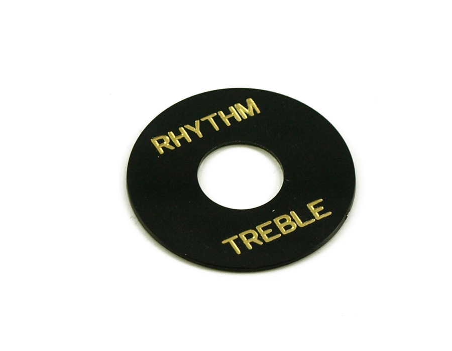 Шайба для перемикача електрогітари PAXPHIL DR-003 BK RHYTHM TREBLE RING (BLACK)