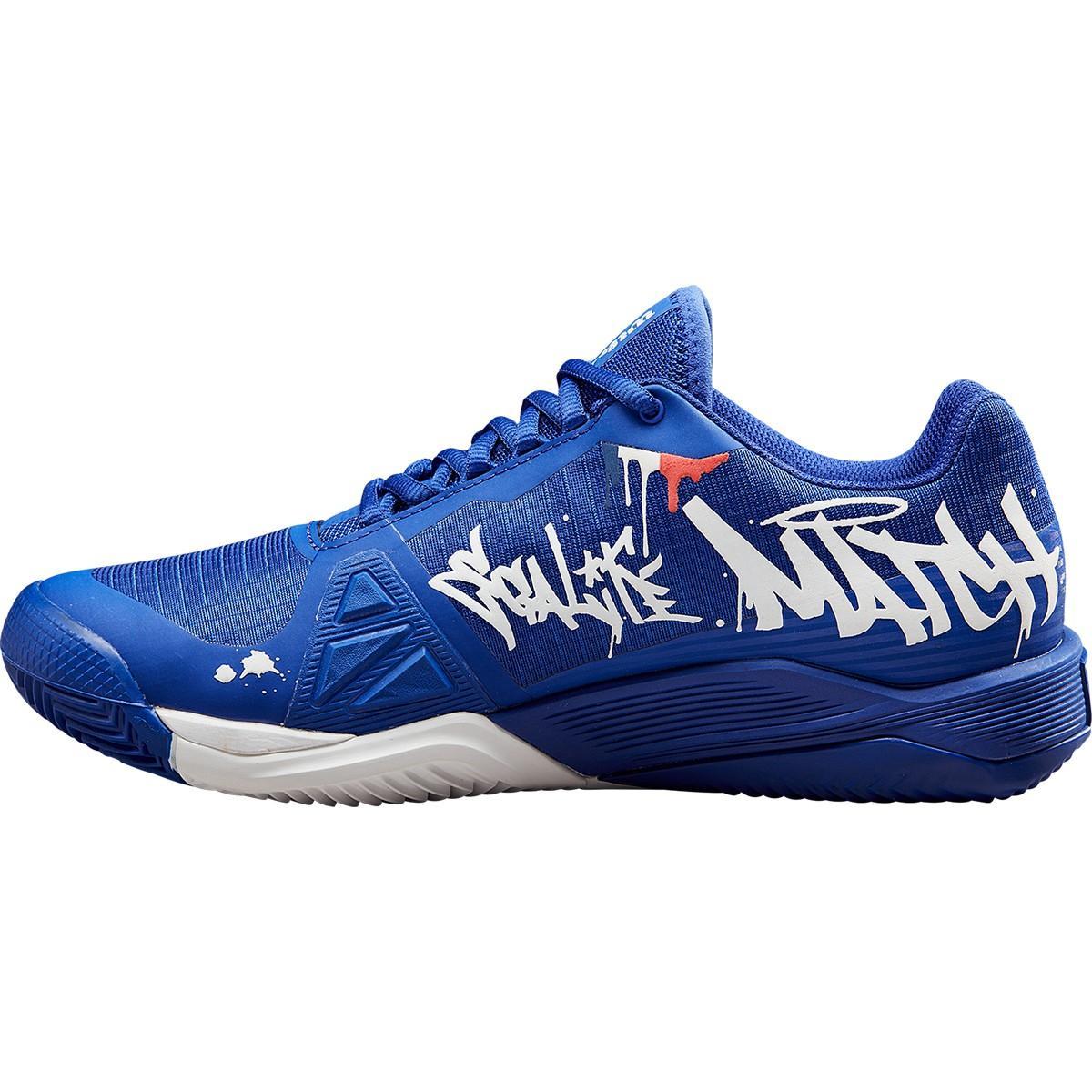 Мужские кроссовки для тенниса Wilson RUSH PRO 4.0 HOPE1393_PAR Синий 42 (WRS331510 42) - фото 2 - id-p2099059656