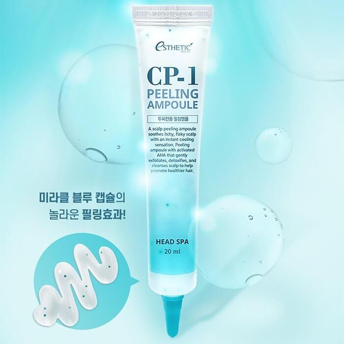 Сироватка пілінг для волосся Esthetic House cp-1 Peeling Ampoule 20 мл, 1шт