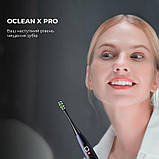 Розумна зубна електрощітка Oclean X Pro Digital Electric Toothbrush Dark Blue (6970810553482) DS, фото 3