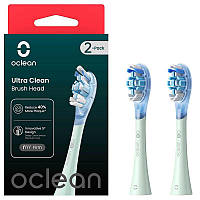 Насадка для зубної електрощітки Oclean UG01 G02 Ultra Gum Care Brush Green (2 шт) (6970810553536) DS