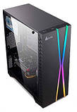 Корпус Golden Field M8B Black 500W mini-ITX/miniATX/microATX DS, фото 3