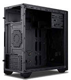 Корпус Golden Field M8B Black 500W mini-ITX/miniATX/microATX DS, фото 4