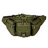 Сумка поясна тактична / Чоловіча сумка на пояс / Армейська сумка. UH-374 Колір: зелений, фото 9