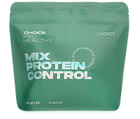 Низкокалорийный протеиновый коктейль с концентрированным белком и пробиотиками Mix Protein Control Choice 405г