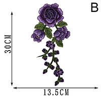 Патч-нашивка "Роза"