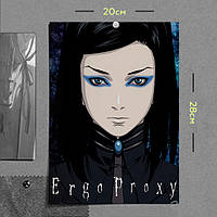 "Риэл Мэйер (Эрго Прокси / Ergo Proxy)" плакат (постер) размером А4 (20х28см)