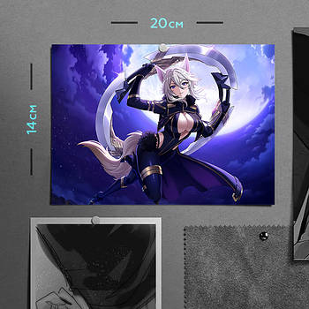 "Дзета (Сходження в тіні / Eminence in Shadow)" плакат (постер) розміром А5 (20х14см)