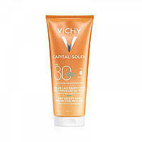 Солнцезащитный крем для тела VICHY capital soleil gel solar corporal wet skin spf 30 200 ml Доставка від 14