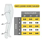 Компрес.панчохи до стегна 2 клас відкр.нос, беж, р.M, фото 2