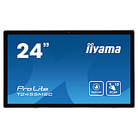 Монитор сенсорный ЖК 24" Iiyama T2455MSC-B1 IPS 1920x1080 75Гц DisplayPort/HDMI/USB