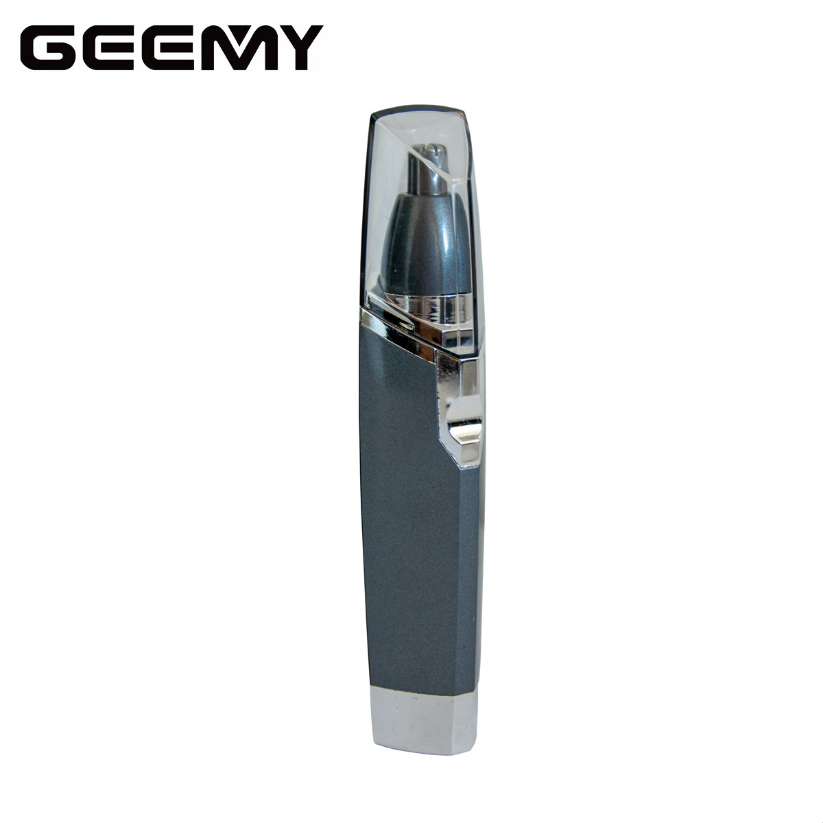 Тример для гоління Geemy GM 3002 Сіра бритва для носа та вух, машинка для носа «T-s»