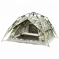Камуфляжная кемпинговая автоматическая Палатка для 4 Человек Camping Tent 2*2м YB-3007