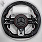 Кермо карбонове Mercedes Мерседес AMG 223 S W223 167 GLS W167 GT W290 C W206 CLS W257 2022 2023 2024, фото 5