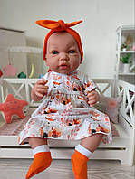 Кукла пупс в платье Лисички Ane Baby Marina&pau, 45 см