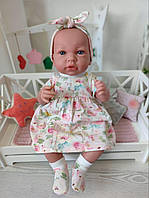 Кукла пупс Ane Baby Marina&Pau в платье HandMade, 45 см