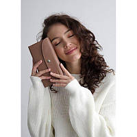 Кошелек Blanknote TW-Smart-caramel кожаный женский карамельный краст