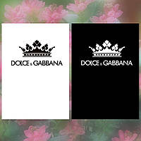 Комплект женских ежедневников DOLCE&GABBANA А5 208страниц белый+черный, деловые блокноты
