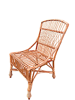Крісло плетене з лози | плетене крісло для дачі | садове крісло плетене