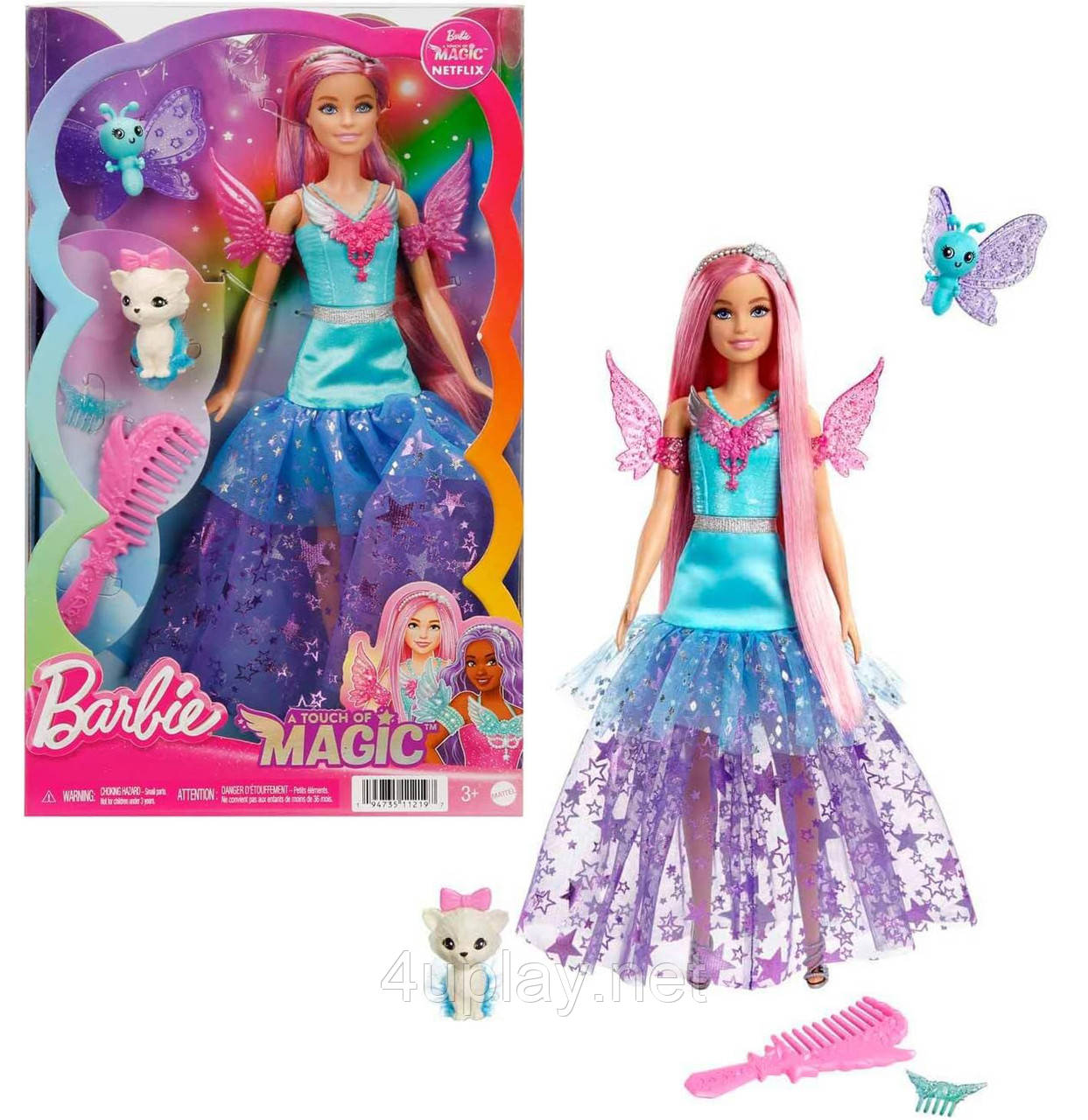 Ігровий набір Лялька Барбі Дотик магії, Малібу Оригінал Barbie A Touch of Magic, Malibu