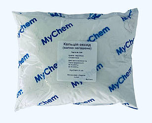 Кальцій оксид MyChem 1кг Вапно негашене